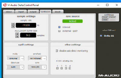 M audio settings.png