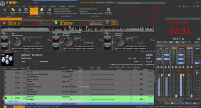 DJ Player B is fading to the Bridge Track