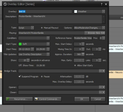 Overlay Editor