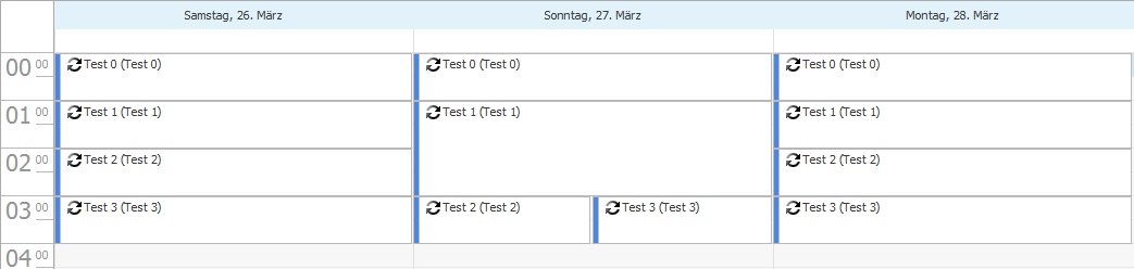 DST Scheduler Example